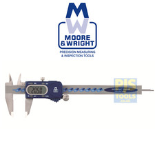 Moore and Wright MW110-15DBL 150mm 6in digitronic digital vernier caliper 6"