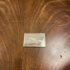 THE GREAT AIRPLANES STERLING SILVER INGOT  FRANKLIN MINT