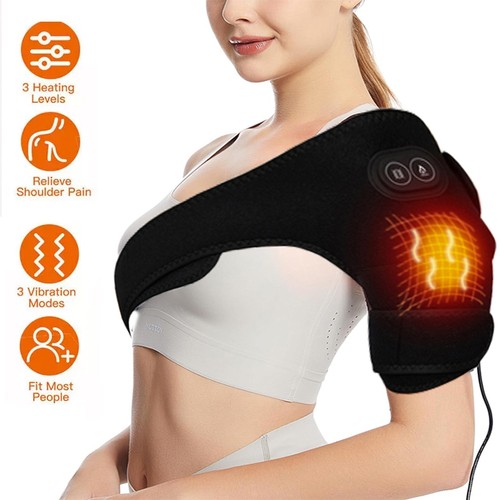 Heated shoulder wrap brace - wrap,
