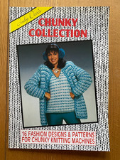 Judy Dove Chunky Collection -Machine Knitting Booklet -16 Designs 