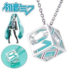 Hatsune Miku Cube Necklace -