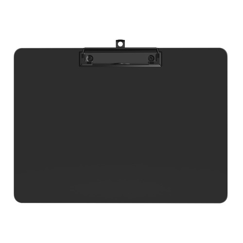 Black horizontal clipboard - black,