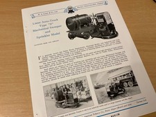 1930’S R A LISTER AUTO-TRUCK