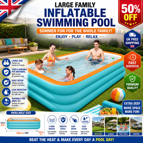 Large family inflatable - large,