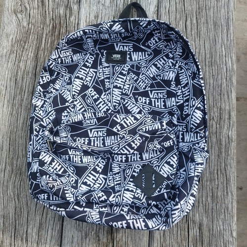 Vans rucksack black white - vans, &
