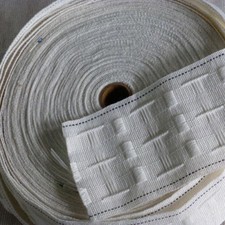 RUFFLETTE QUALITY 3" CURTAIN HEADER TAPE - SIMPLY PURCHASE BY THE METRE