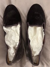 ladies charcoal grey velvet