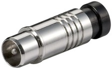 Male coax plug - male,