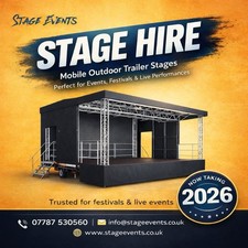 Mobile Stage Trailer Stage