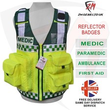 Hi Viz Yellow Medic Paramedic