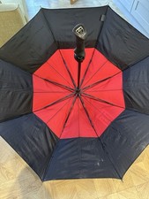 Very Rare Tiger Woods Golf Umbrella Excellent Condition with Case