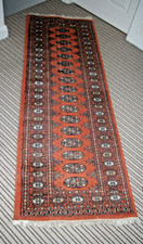 Bokhara Red Runner Rug 194x66