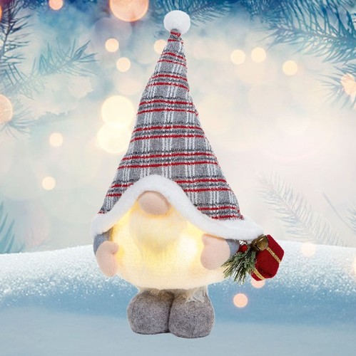 Grey light christmas gonk - up,