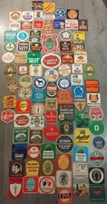 89× 70s&80s British Bitter And Ale Beer Mats. Good Used Condition.