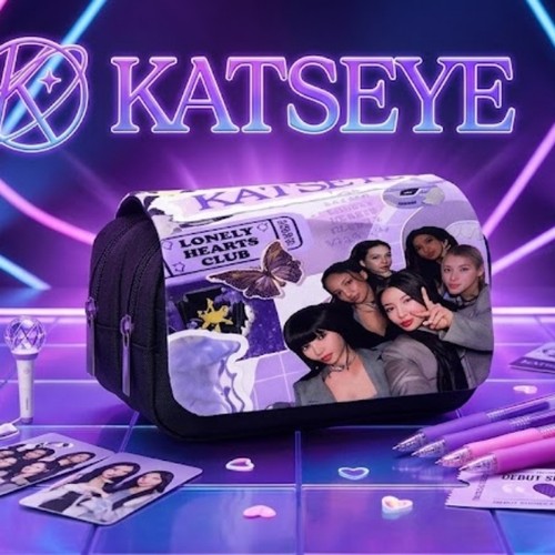 Katseye large capacity - katseye, pencil
