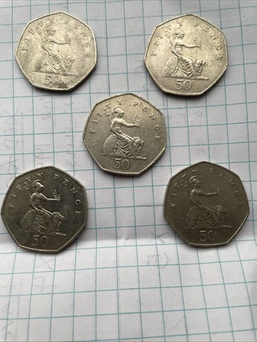 Very rare 1997 - very, 50p