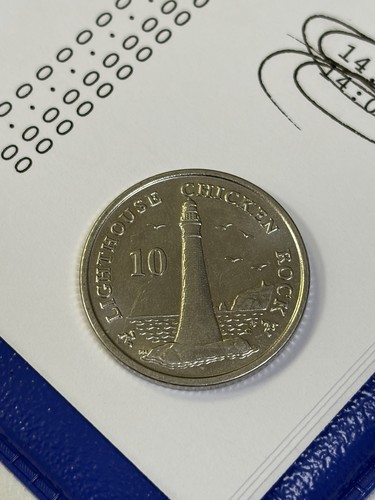 Isle man 10p lighthouse - isle,