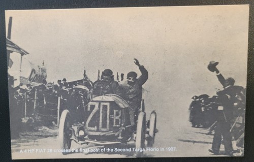 Vintage postcard fiat - 28,