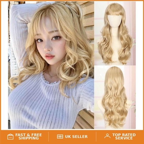 Inch long wavy blonde - long,