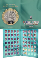 NEW Ultimate COIN ALBUM £2 2024 BRITISH COLLECTORS RAF King Charles III Gift [C]