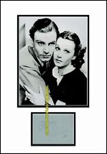 Vivien Leigh & Laurence Olivier Double Signed Autograph UACC RD 96