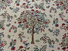 Partridge Tree  Tapestry Designer  Cotton 140cm wide Curtain/Upholstery Fabric