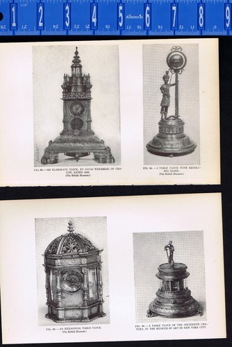 Ancient table clocks - ancient,