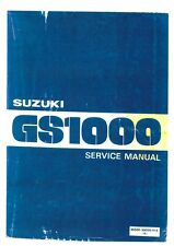 Suzuki Motorcycle Motorbike GS1000 Workshop Manual