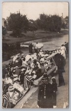 RPPC Cambridge University Parade Band Striped Blazers Boaters Edwardian Social
