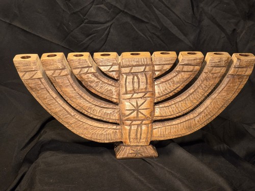 Large hand carved wooden - large, hand-carved