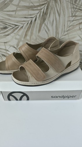 Sandpiper beige leather - sandpiper,