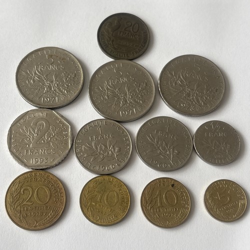 Job lot old french coins - lot,
