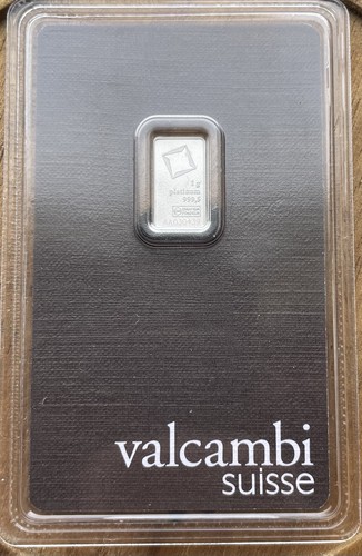 Gram platinum bar valcambi - platinum,