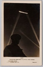 WW1 ZEPPELIN Official Press Bureau RP Postcard