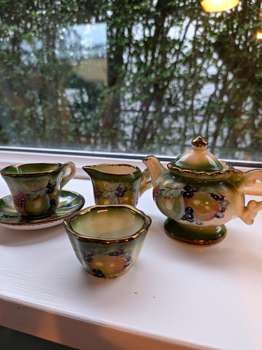 Vintage mayfayre staffordshire - vintage,