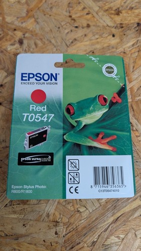 Genuine epson ink t0547 - ink, red