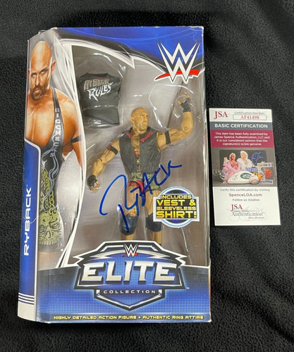 Ryback signed wwe elite - wwe, action