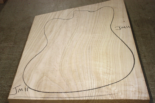 Paulownia one piece guitar - paulownia,