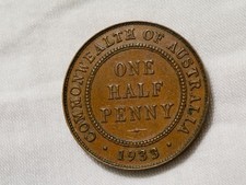 Australia  Half Penny 1933