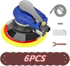 Air random orbital polisher - 6"air,