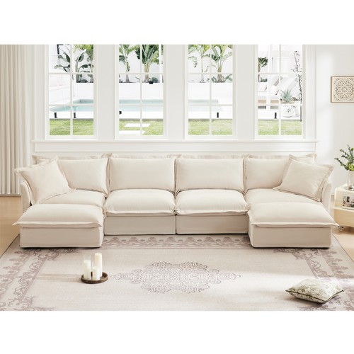 Shape sectional sofa - u-shape,