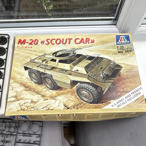 Italeri armoured car 1 - armoured, 1:35