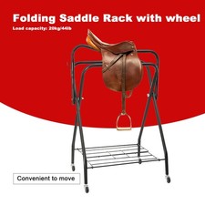 Folding Saddle Rack Trolley