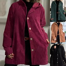 NEW Womens Buttons Baggy