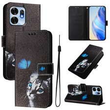Cute Cat Card Wallet Case For