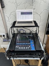 Yamaha mixer and alto speakers - mixer,