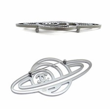 CHANEL Saturn motif brooch