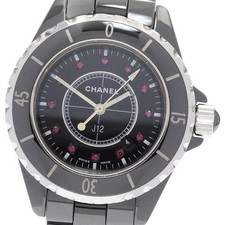 CHANEL J12 H1634 Black ceramic