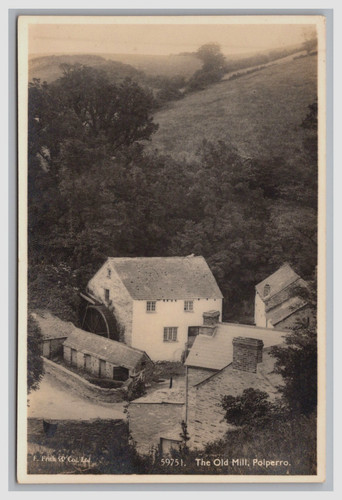Postcard polperro the old - postcard, rp