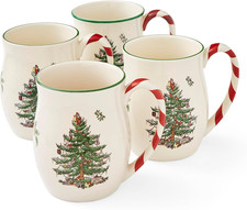 Spode Christmas Tree Mugs with